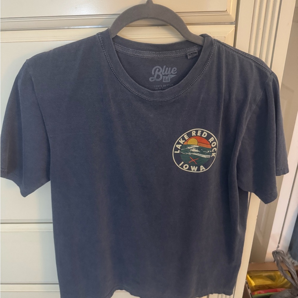 Blue Lake Red Rock Iowa T-Shirt